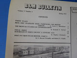 B&M Bulletin Vol 5 #3 1976 Spring Railroads In Essex County A Century Ago Stainl