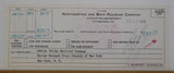 Check Northampton and Bath Railroad Co Check 1958 Oct 22 Lehigh Valley