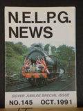 N.E.L.P.G. News #145 1991 October No.145 North Eastern Locomotive Preservation G