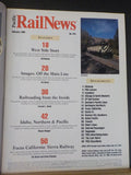 Pacific Rail News #375 1995 February Short Line images West SIde Story Louisiana