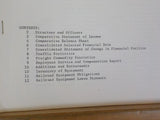 Bangor & Aroostook Railroad Company Financial & Statistical Statements 1980 stap