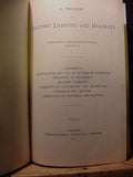 Electric Lighting And Railways, A Textbook On ITC C-3 Hard Cover 1897, 1901