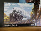 New York Central Historical Society Calendar Lot of 5 1984-1988