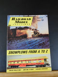 Railroad Model Craftsman Magazine 1970 January Snowplows from A to Z Grist Mill