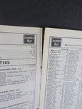 Burlington Route System Public Timetable 1953 May-September