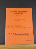Railway Equipment Diagrams Edition 12 by CDS Lettering LTD. Soft Cover  stapled