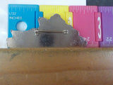 Jaycees Alabama USS Alabama 60 Battlesip Ship Blue shield   PIN