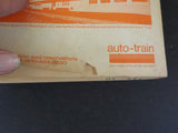Official Guide of the Railways 1972 October Maps Timetables railroad freight Air