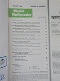 Model Railroader Magazine 1958 January Model this modern lightweight flat car an