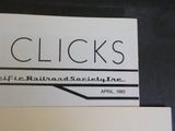 Wheel Clicks 1983 April Pacific Railroad Society Metro Rail Advances