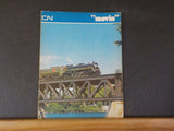 CN Movin 1974 January Februry Employee Magazine Railway artifacts traffic vol