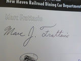 Dining on the Shore Line Route The history & recipes of the New Haven RR  SIGNED