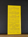 Southern Pacific Employee Timetable #10 San Antonio Division 1980 SP