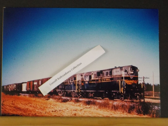 Photo Central of Georgia Railroad Locomotive & Freight Cars   #104   8 X 11.5 Co