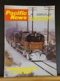 Pacific News #218 1979 December Winter Railroading in the west UP Mopac DAMAGE
