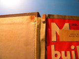 Model Builder Suckert Style Binding Volume 12 1948 8 issues