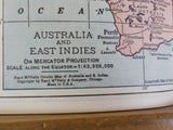 Map Pocket atlas of the World Union Pacific Railroad 1940s