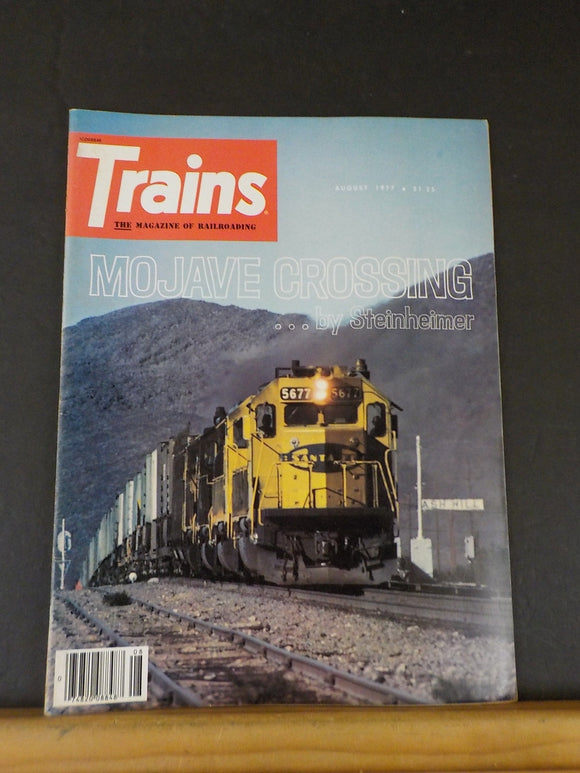 Trains Magazine 1977 August Mojave crossing by Steinheimer