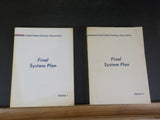 United States Railway Association Final System Plan Part one & two  2 books