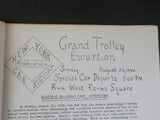 Souvenir Brochure New York Car Riders Association Inspection trip 1940