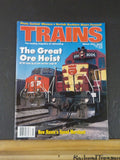 Trains Magazine 1995 March Great Ore Heist Norfolk Southern Steam farewell  H