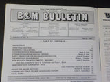 B&M Bulletin Vol 11 #3 Spring 1982 Covered bridges Combine plans Flying Yankee
