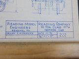 Blueprint Reading 70-ton Class HTW Hopper Car #60000-60999    Blueprint #222