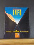 INFO Magazine Union Pacific Railroad 1996 September Oct Employee Entering new er