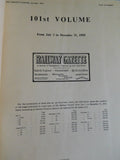 Railway Gazette Bound volume 101 July 2 to December 31, 1954