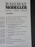 Railway Modeller 1973 August V24 #274 Garden Ry special Buntingford Yard office