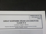 Great Northern Goat Reference Sheet #170 September 1990 Class H-5 Steam Locos