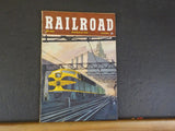 Railroad Magazine 1949 November Navy on wheels CA Zephyr P&L