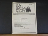Toy Trains Today Issue 13 1984 June Dr Tinker Discusses MPC Design Skills