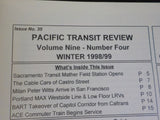 Pacific Transit Review Issue #35 1998/99 Winter Portland Low Floor LRVs