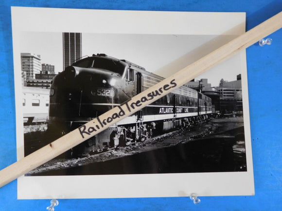 Photo Atlantic Coast Line Railroad Locomotive #532  8 X 10 B&W