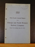 Chicago and North Western Railway Company Annual Report 1913 June 30