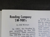 Bee Line Reading Co Historical Society 1982 Fall V4#4 SW900s