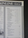 Mainline Modeler 1986 March  Composite car 1941 CNW Elevated crossing shanty Gas