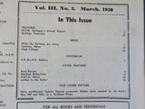 Railways in Australia & ARLHS Bulletin 1950 March Vol 3 No 3