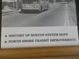 Rollsign Magazine of New England Transit News 1993 March April Boston System Map