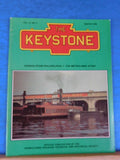 Keystone PRR T&HS Magazine 1988 Winter Philadelphia Ferries Metroliner Story