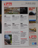 Trains Magazine 2013 March Steam is back Norfolk Southern Alco water haul Tidewa