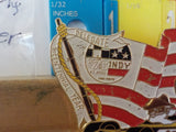 Jaycees California Racecar 49er Indy 1976 Delegate Flag    PIN