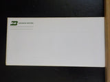 Map Burlington Northern Nebraska State Railroad Map 1983 August