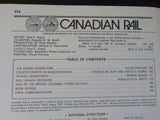 Canadian Rail #406 1988 September-October Grand Junction Transit Advertising