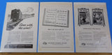 Ads Southern Railway System Lot #7 Advertisements from various magazines (10)