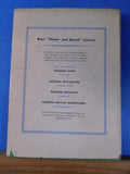 Modern Railways by Brian Reed Boys' Power and Speed Library Dust Jacket 1950