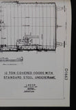 Official Drawings of LMS Wagons by RJ Essery