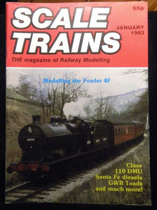 Scale Trains Magazine 1983 January Fowler 4F Signal box structures