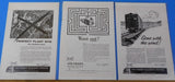 Ads Southern Railway System Lot #14 Advertisements from various magazines (10)